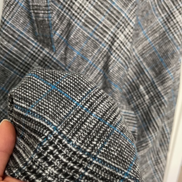 Cute Elastic Waist Plaid Check Belted Midi Skirt - Picture 11 of 13